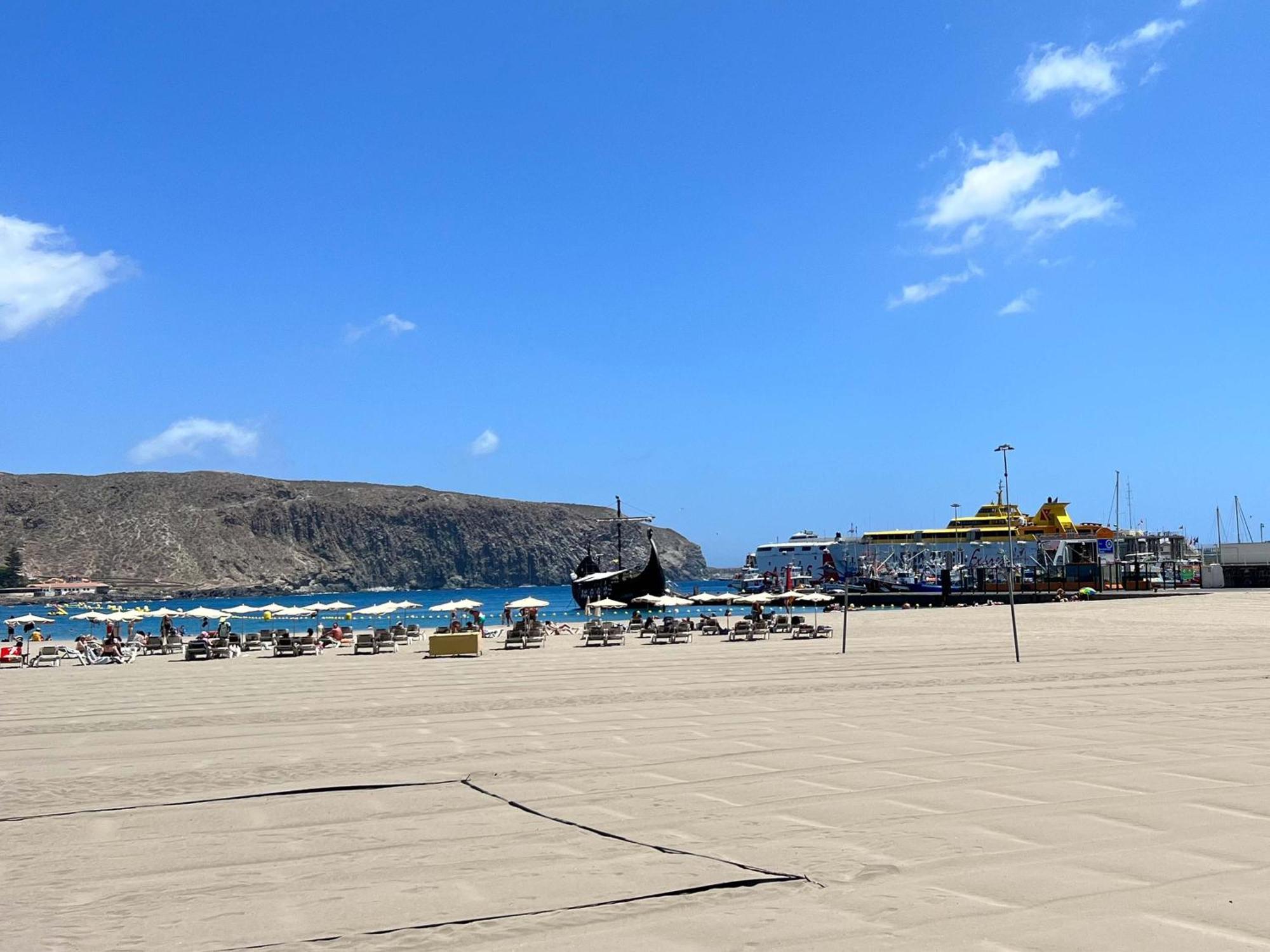 Encantador Apartamento Con Terraza, Los Cristianos Los Cristianos  Buitenkant foto